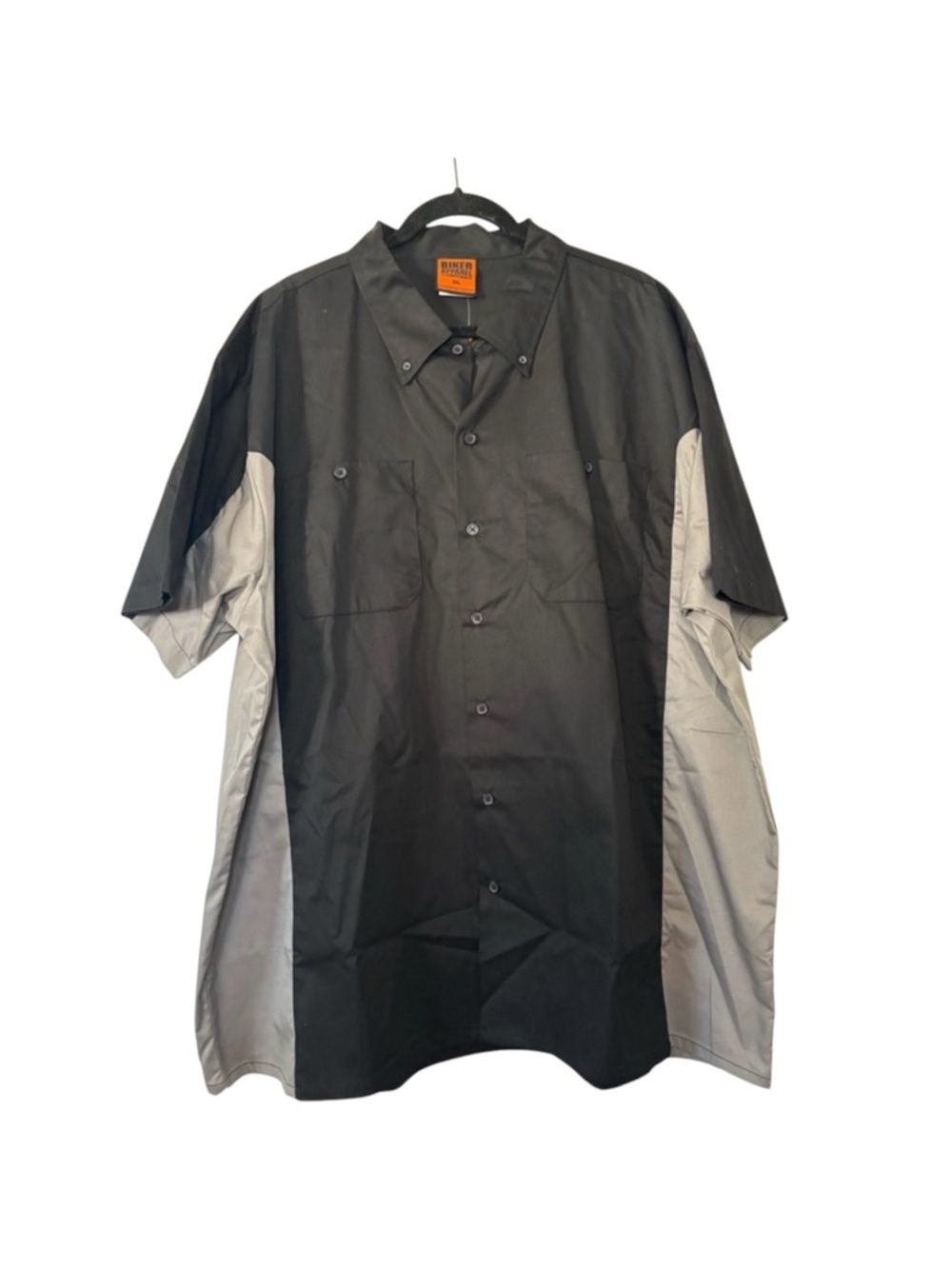 Biker Apparel Company Men’s 3XL Short Sleeve New Black and Gray
